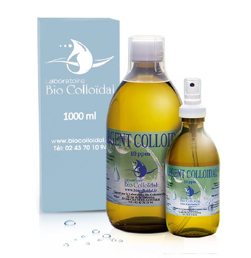 Argent Colloïdal 10 ppm Spray 60ml Bio Colloïdal France