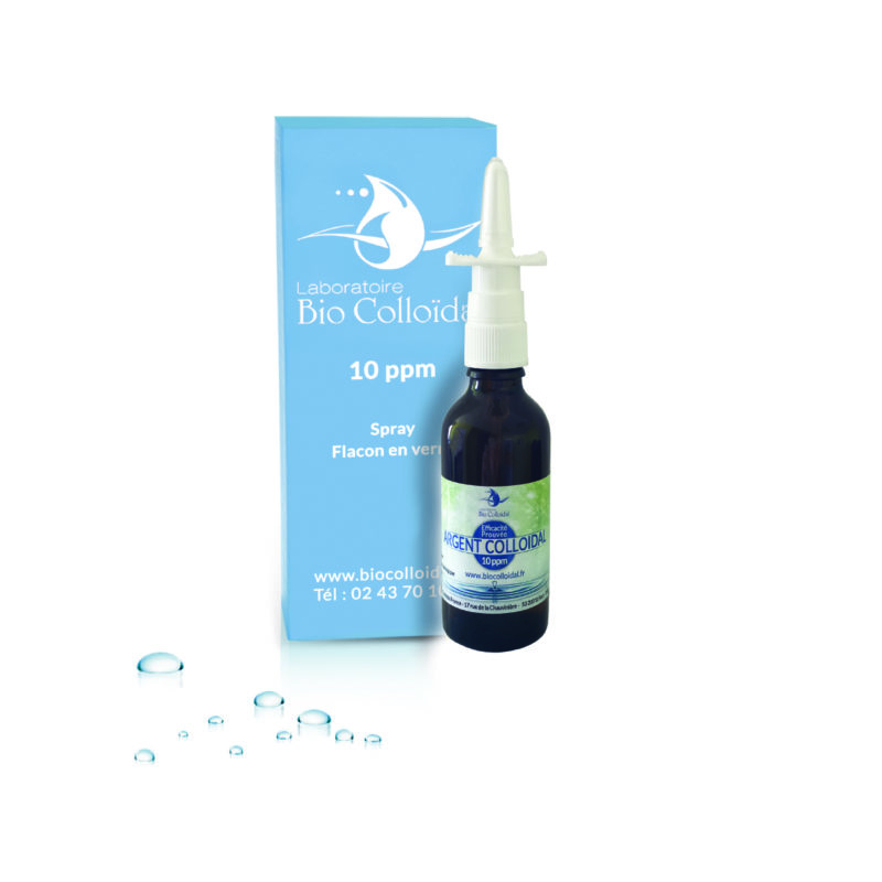 Argent Colloïdal 10 ppm Spray 250ml Bio Colloïdal France